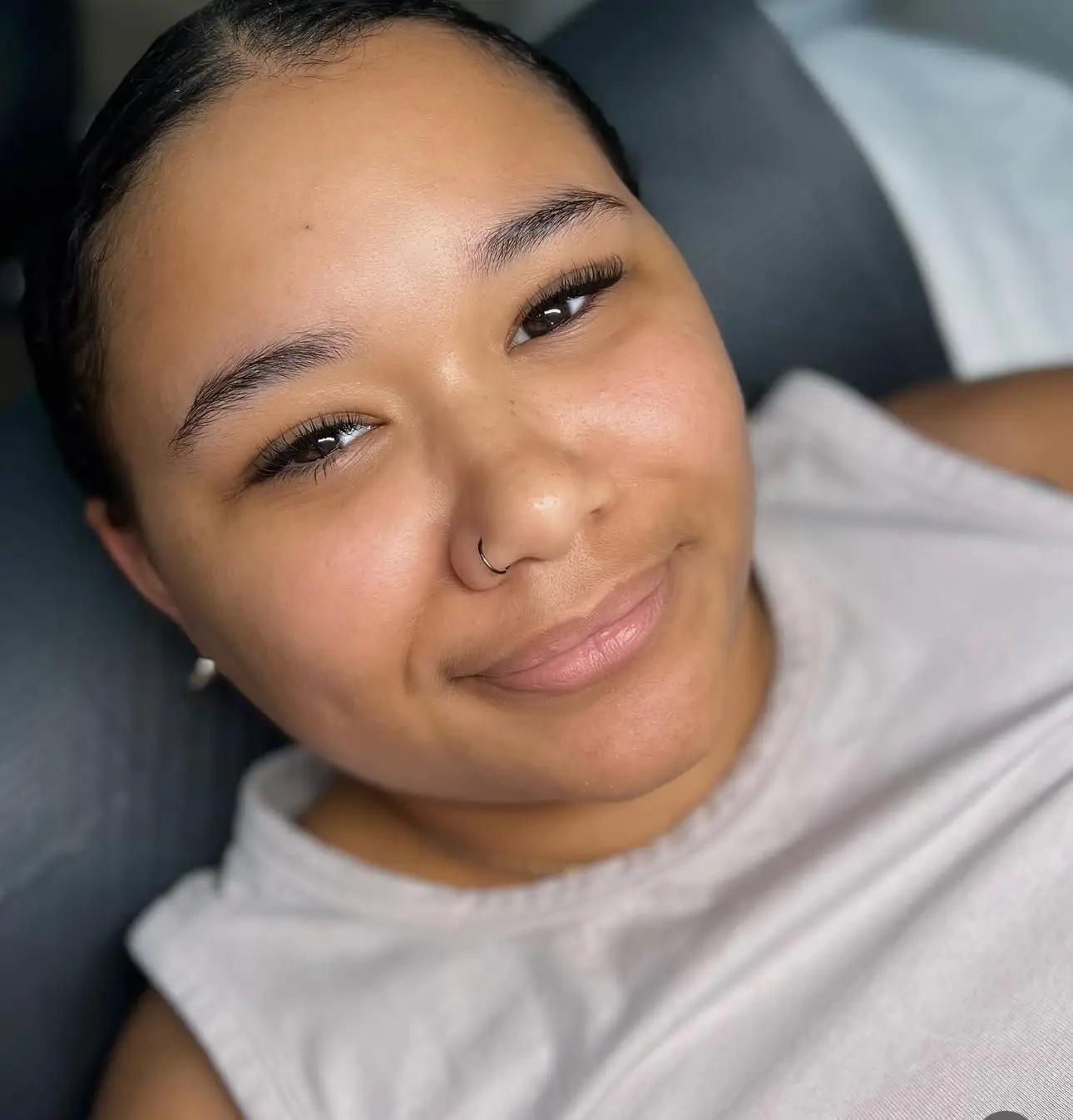 Natural lash client result